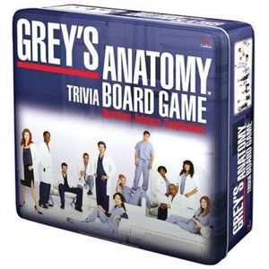 Greys Anatomy Trivia Board Game